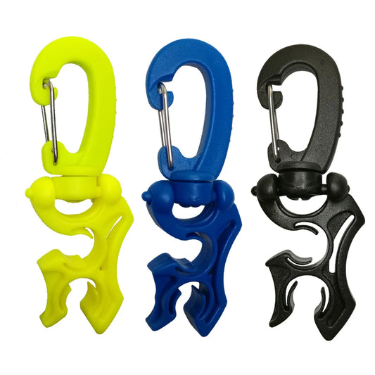 Regulator Double BCD Hose Holder with Clip