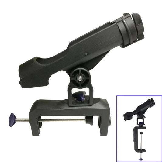 Clamp on Removable Yacht Kayak Canoe Fishing Rod Rack Holders