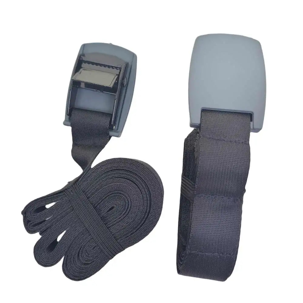 2PC Padded Cam Kayak Sturdy Tie Down Strap Lashing Strap Cargo Tie-down Strap Motorcycle SUP Luggage Securing Lock Buckle