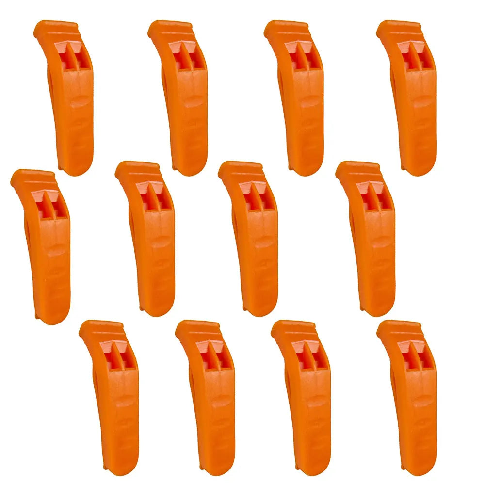 Double Pipe Whistle Camping Hiking Simming Kayaking rescure whistle for diving Football Cheerleading Hockey