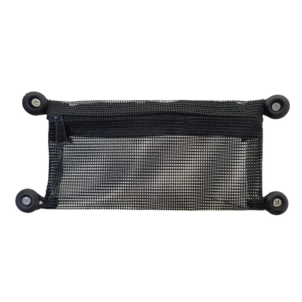 Kayak Low Profile Tool and Tackle Storage Bag Boat Organizer Mesh Storage Side Pouch Boat Fishing Holder Bag Canoe Mesh Bag