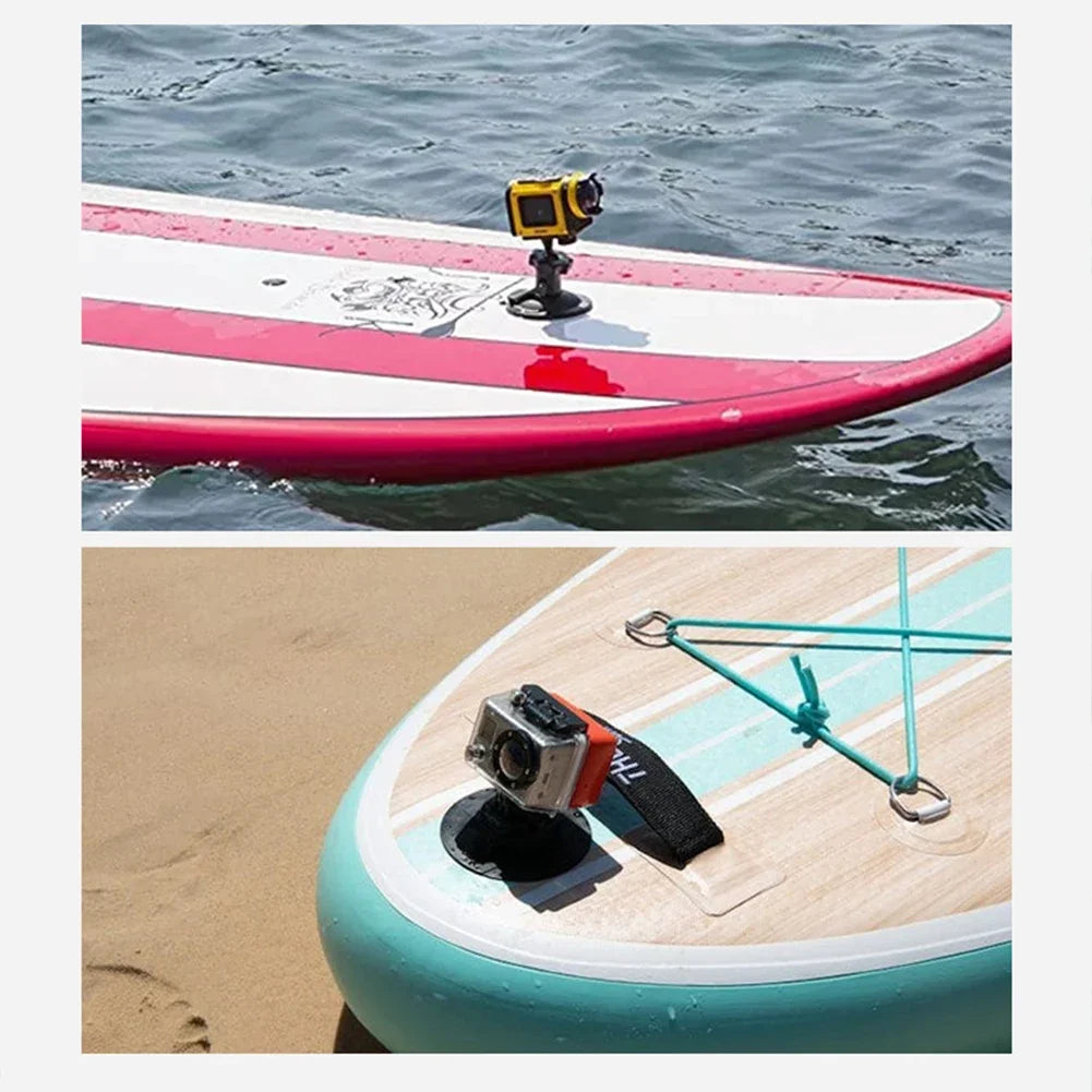 Surfboard Kayak Camera Mount Holder Surfboard Camera Fixed Stand SUP Surfboard Camera Mount Base Outdoor Accessories