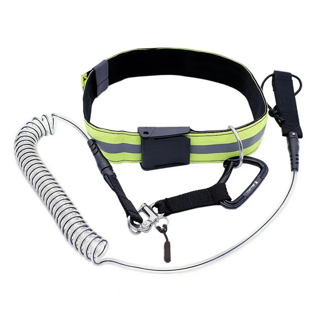 Surfboard sup Quick Release Recoil Waist Leash Surf Board Leg Foot Rope Stay on Board Elastic Cord for Shortboard Paddleboard