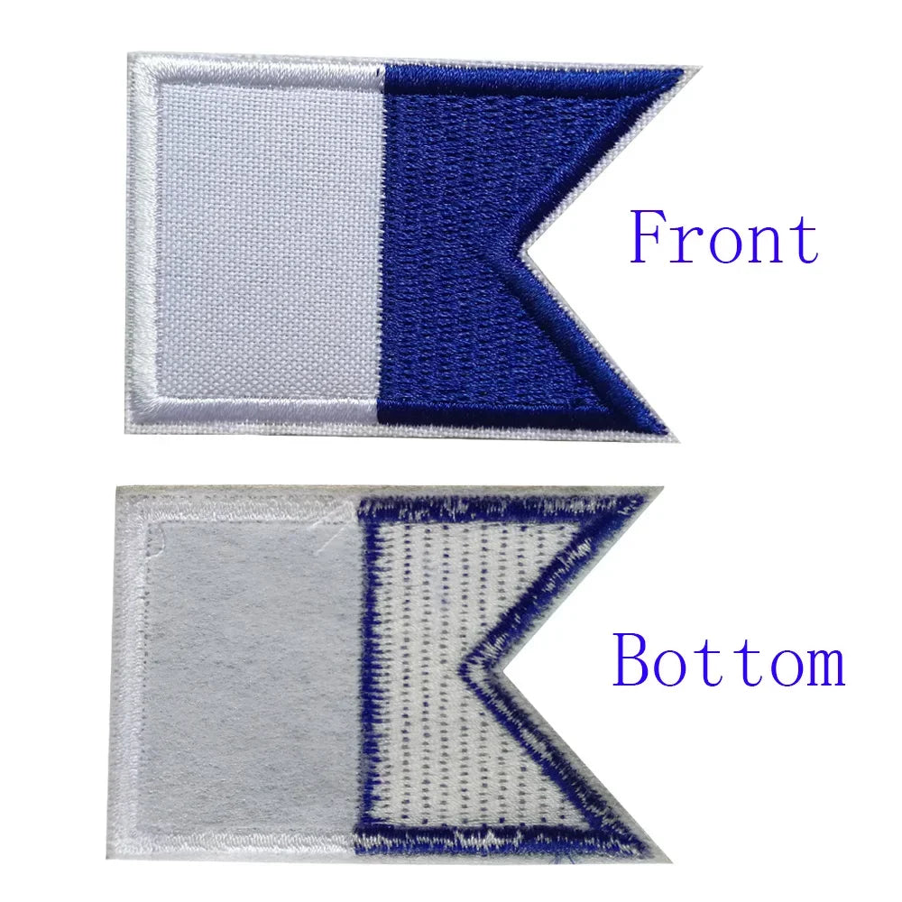 Scuba Diving Flag Embroidered Patch
