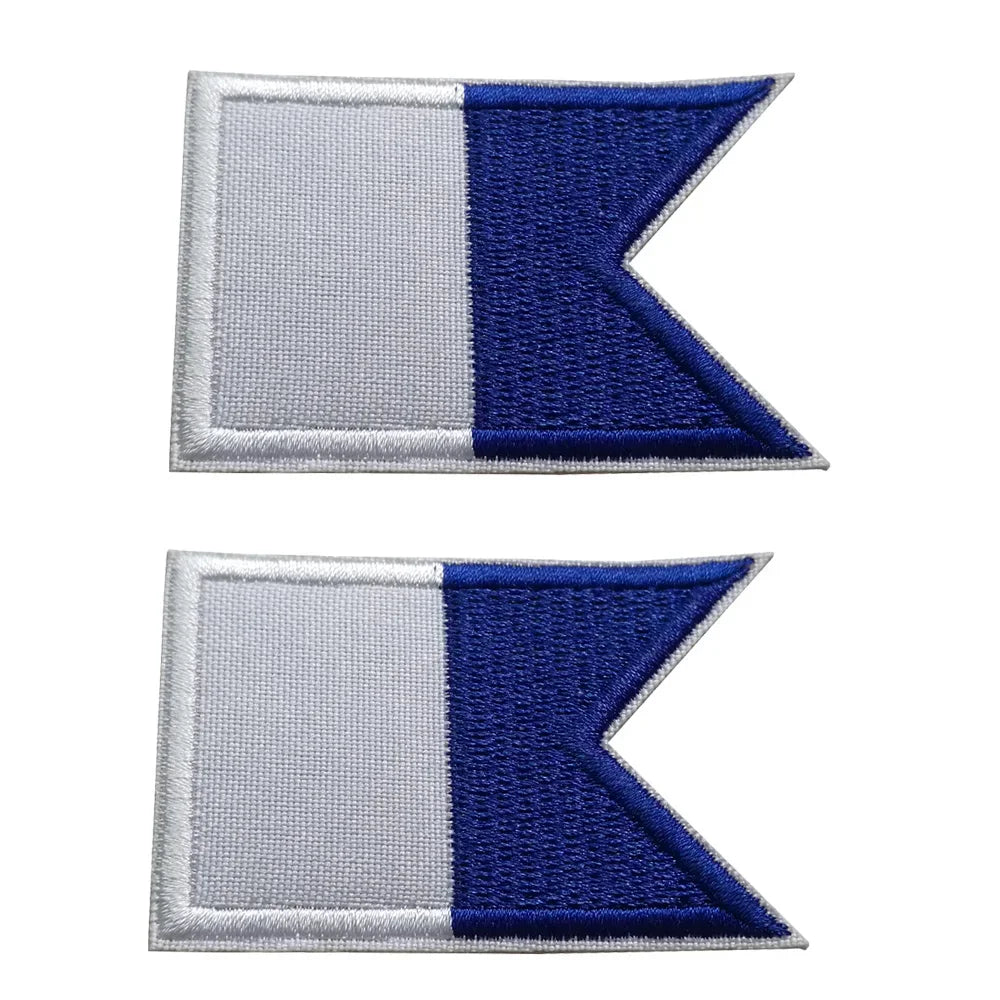 Scuba Diving Flag Embroidered Patch
