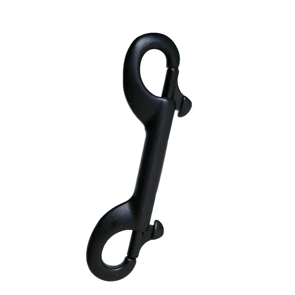 316SS Scuba Diving Double Ended Hook Quick Link Carabiner Double Ended Bolt 100mm BCD Snap Hook Clip