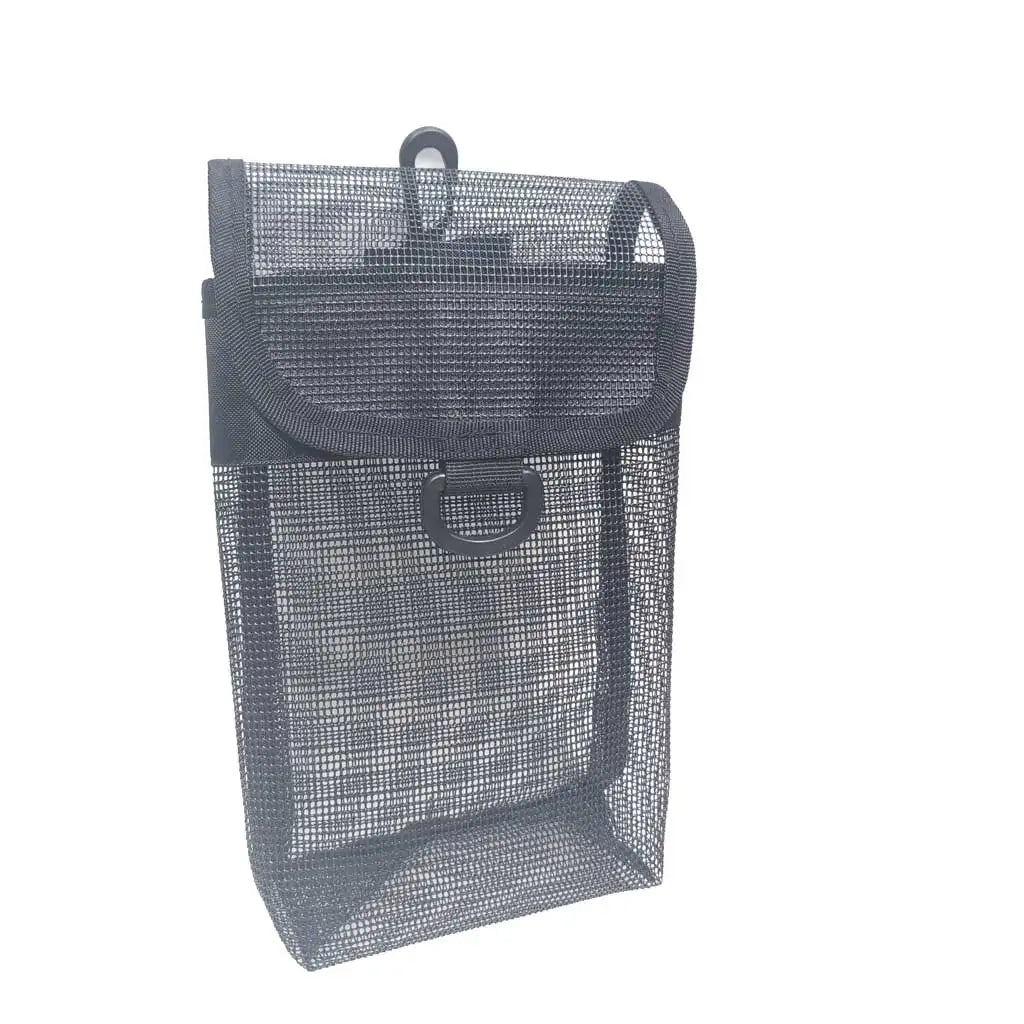 Scuba Diving SMB Carrier Mesh Bag Portable Tech Wreck Diving Surface Marker Buoy Pouch Snorkeling Spool Finger Reel Pocket
