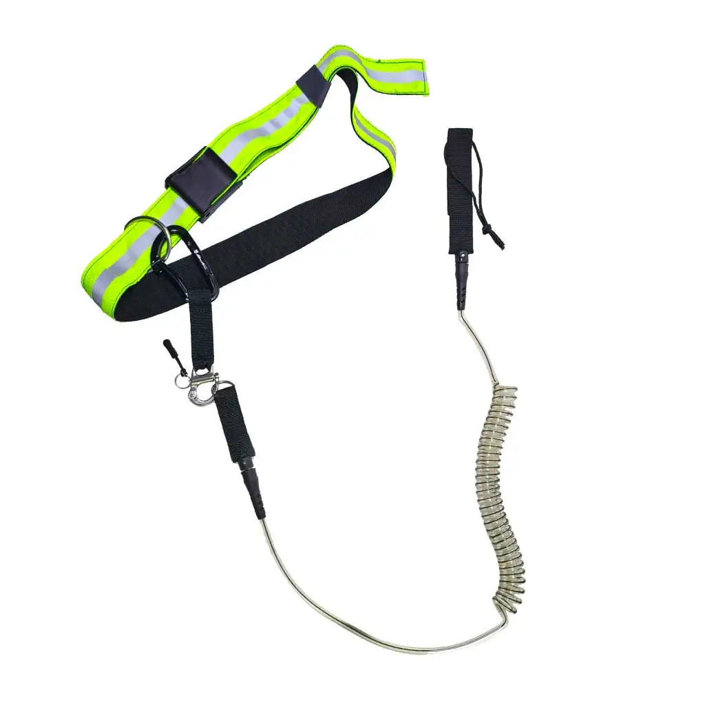 Surfboard sup Quick Release Recoil Waist Leash Surf Board Leg Foot Rope Stay on Board Elastic Cord for Shortboard Paddleboard