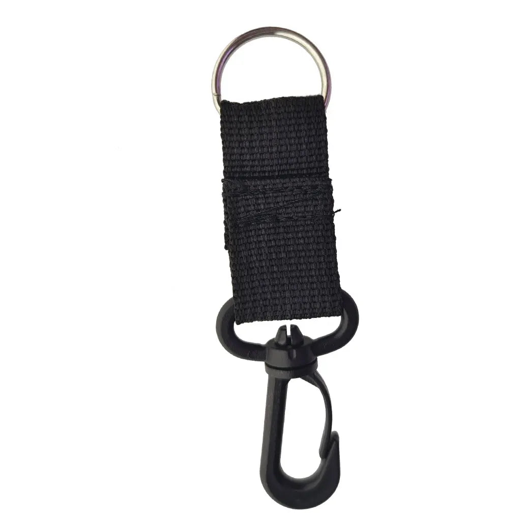 316 Stainless Nylon Scuba Diving Webbing Holder Lanyard Strap Carabineer Keeper Holder Strap