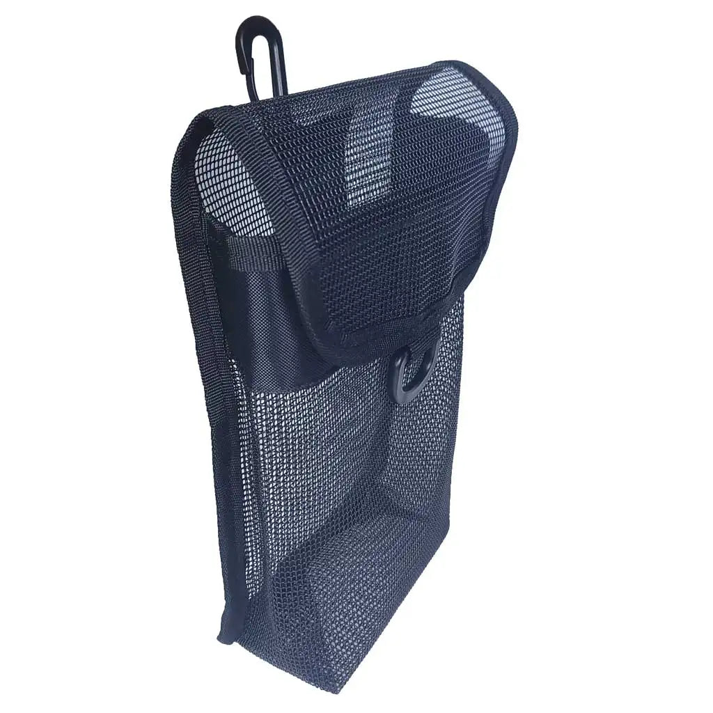 Scuba Diving SMB Carrier Mesh Bag Portable Tech Wreck Diving Surface Marker Buoy Pouch Snorkeling Spool Finger Reel Pocket