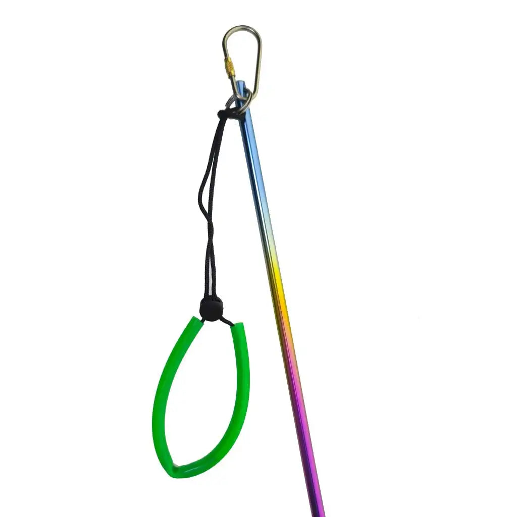 Titanium Scuba Diving 350mm Titanium Alloy Dividing Lobster Stick Pointer Rod With Lanyard Underwater