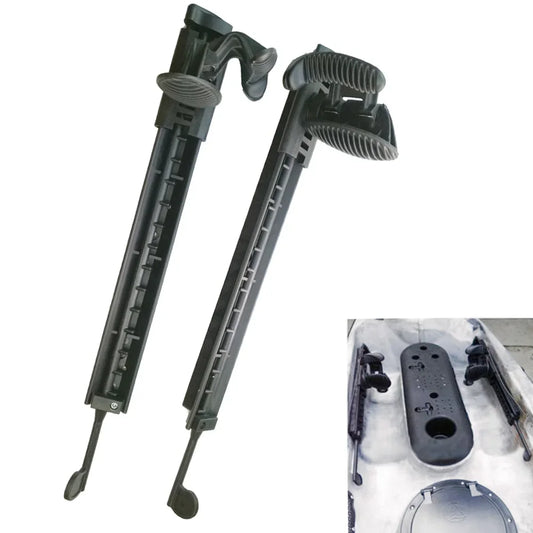 1Set Adjustable Kayak Pedal Foot Braces Kit