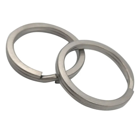 Scuba Diving Round Flat Titanium key