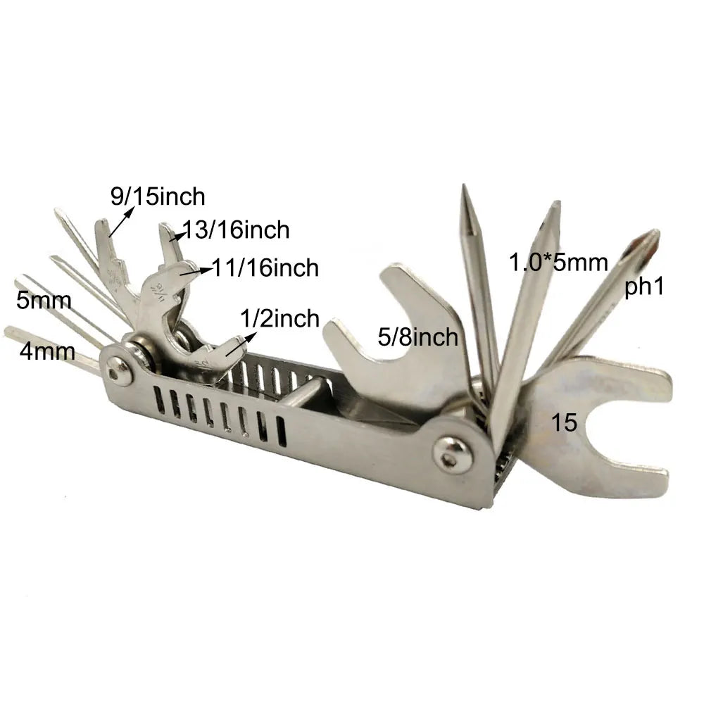 SS Big Size 11 in 1 Scuba Diving Dive Master Tool