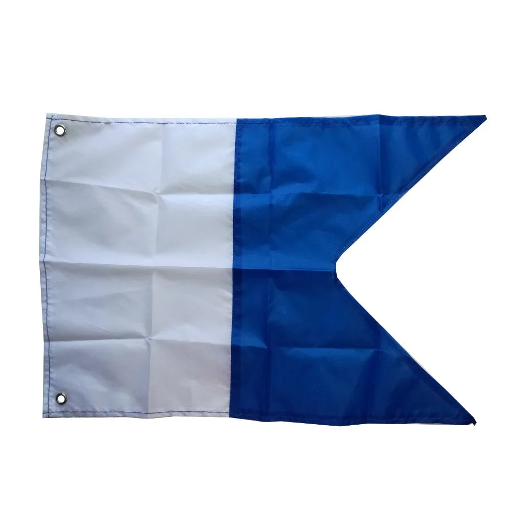 2 Size Large Dive Boat Flag