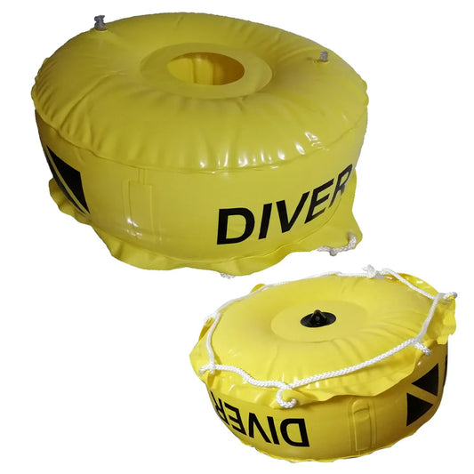 Scuba Diving Deluxe Diver Below Flag