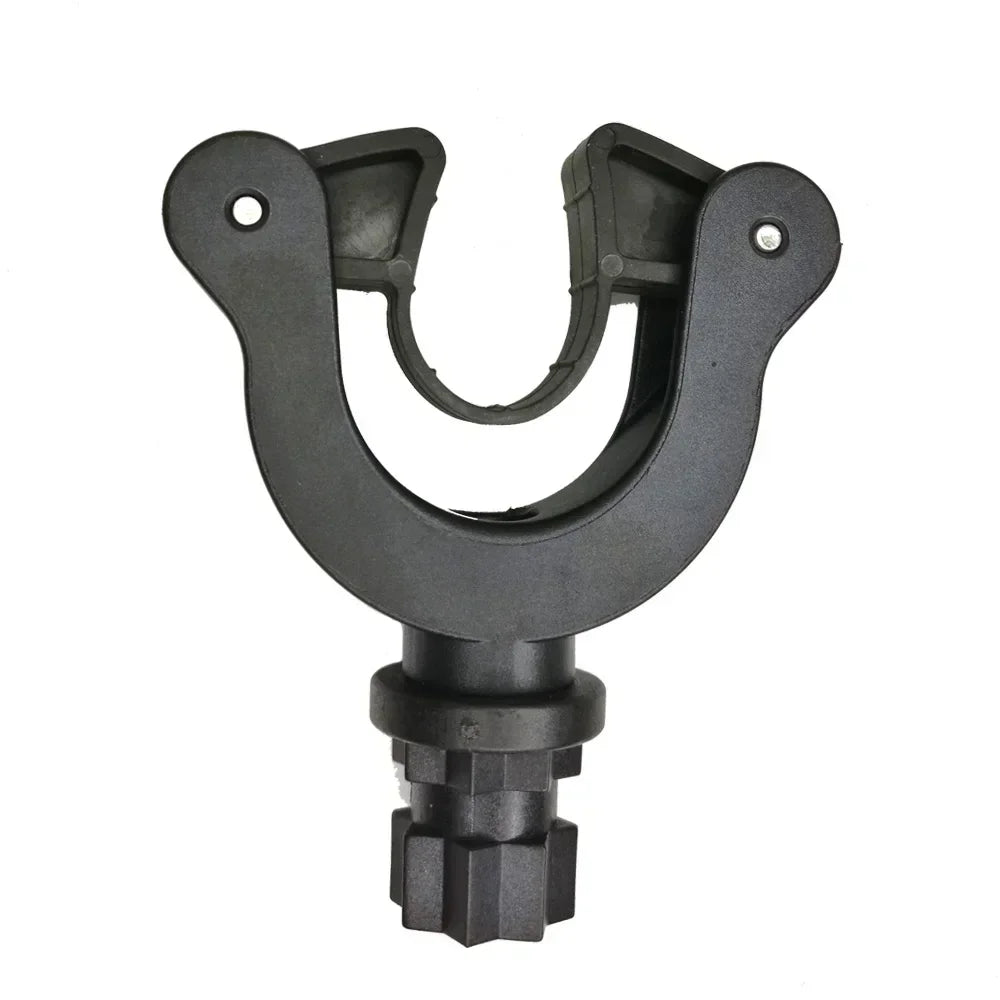 Inflatable Boat Kayak Paddle Holder Clip Track Mounted Oars Grip SUP Leash Plug Adapter