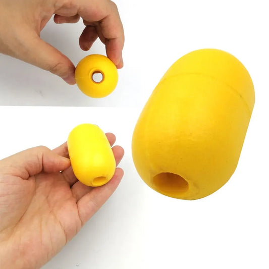Yellow Fishing Pool Line Plastic Float