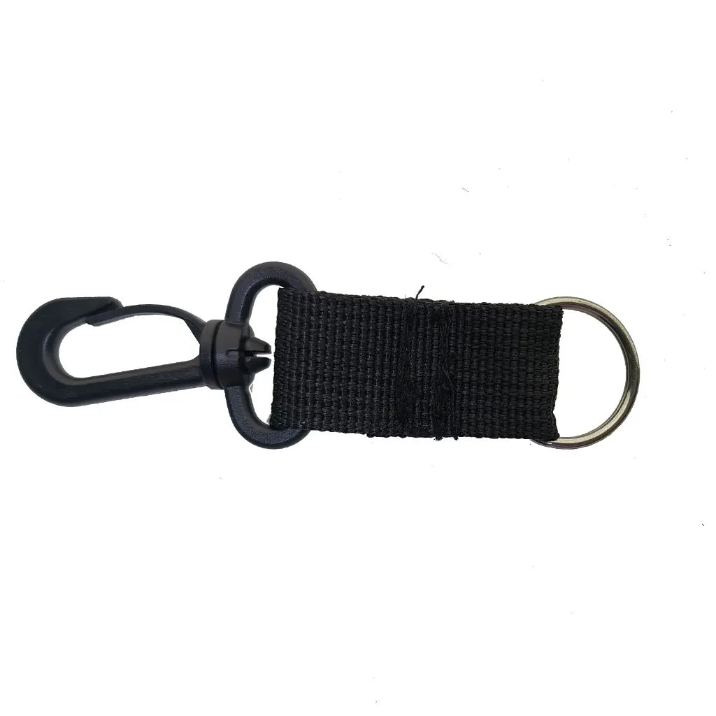 316 Stainless Nylon Scuba Diving Webbing Holder Lanyard Strap Carabineer Keeper Holder Strap
