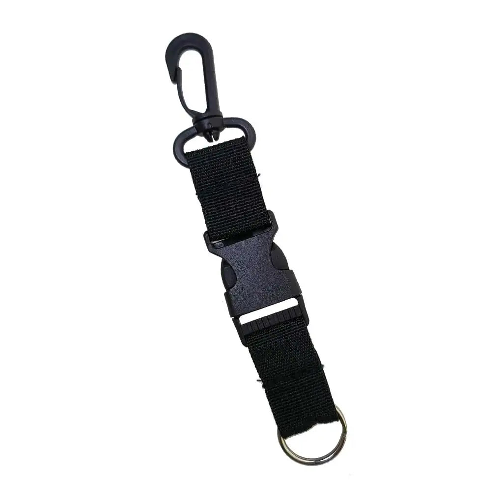 Scuba Diving Quick release Lanyard Clip  Spearfishing Free Diving BCD Webbing Lanyard Holder Strap