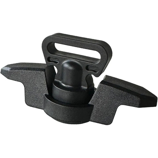 Kayak Track Mount Cleat Kayak Fishing Accessories Sturdy Nylon Line Cleat for Track Mount Kayak Anchor Cleat for Canoes Decks