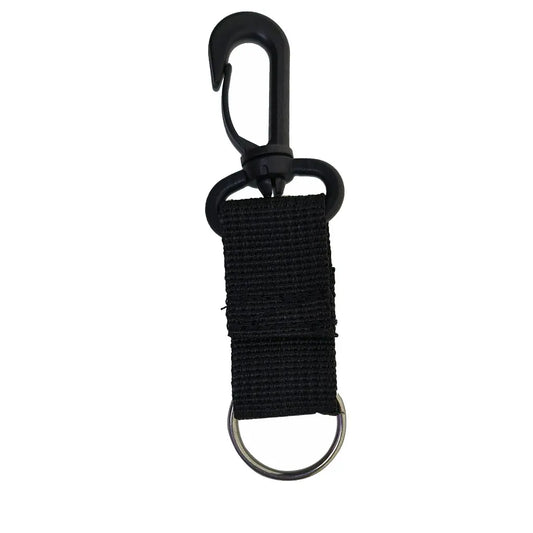 316 Stainless Nylon Scuba Diving Webbing Holder Lanyard Strap Carabineer Keeper Holder Strap