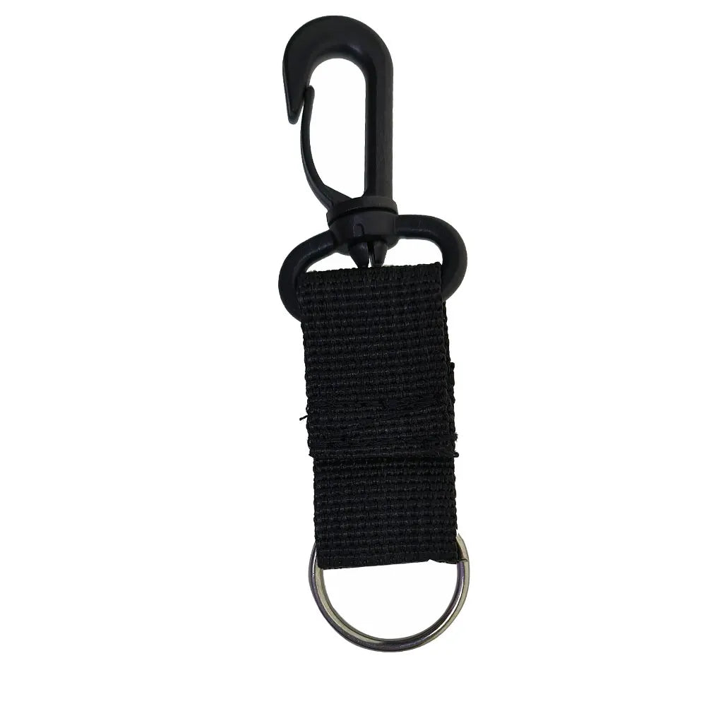 316 Stainless Nylon Scuba Diving Webbing Holder Lanyard Strap Carabineer Keeper Holder Strap